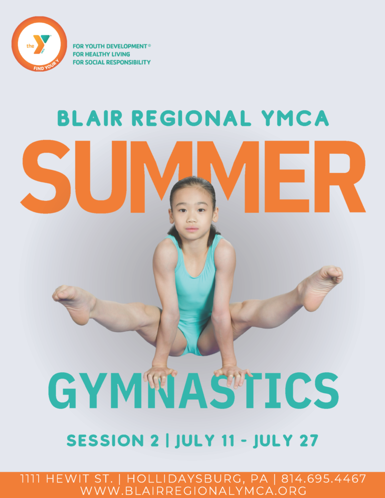 Gymnastics BLAIR REGIONAL YMCA Hollidaysburg, PA
