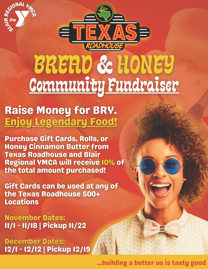 Texas Roadhouse + BRY Community Fundraiser Blair Regional YMCA